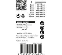 BOSCH EXPERT SDS plus-7X juego 5/6/6/8/8/10/12 mm, 7 piezas 2608900195