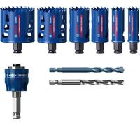 Bosch Experto Tough Material Set Sierra de Perforar, 22/25/35/ 51/60/ 68MM,