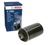 BOSCH F 026 407 080 Filtro de Aceite 76 mm 143 mm Inferior Goma Nuevo