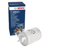Bosch F50031 Filtro de Gasolina para Coche - Separa Partículas del Combustible, Protege el Sistema de Inyección