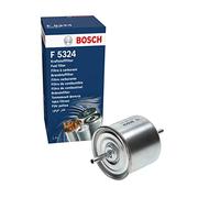 Bosch Filtro de gasolina para coche F5324 - Separa partículas y protege el sistema de inyección