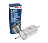 Bosch F5939 Filtro de Gasolina para Coche - Separa Partículas del Combustible, Protege el Sistema de Inyección