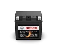 Bosch FA117 - Batería para Motocicletas AGM - 12V 90A 6Ah - Adecuada para motocicletas, motos de enduro, scooters, quads, motos de agua - Compatible M6009, BTZ7S