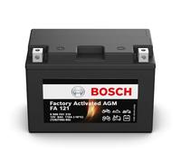 Bosch FA121 - Batería para Motocicletas AGM - 12V 115A 8Ah - Adecuada para motocicletas, motos de enduro, scooters, quads, motos de agua - Compatible M6013, BT9B-BS, BT9B