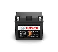 Bosch FA138 - Batería para Motocicletas AGM - 12V 220A 19Ah - Adecuada para motocicletas, motos de enduro, scooters, quads, motos de agua - Compatible M4F44, BB16-B