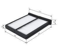 BOSCH Filtro aire habitáculo MITSUBISHI 1,6 1,8 MR227823 MR460201 MZ311917