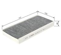 BOSCH Filtro aire habitáculo PEUGEOT CITROËN 2,0 2,2 E146106 1609694780 6441EJ