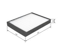 BOSCH Filtro aire habitáculo SUZUKI 2,0 2,5 9586154J00000 95861-54J00