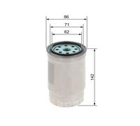 BOSCH Filtro combustible KIA HYUNDAI 1,6 1,4 319222EA00 31922C8900 KF1466