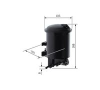 BOSCH Filtro combustible RENAULT 1,9 2,2 7700109585 FG2019 8200416946 8660006233