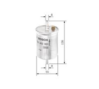 BOSCH Filtro combustible SMART 0,8 A0002591V003 Q0002591V003 A0002591V004