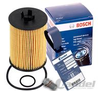 BOSCH Filtro de Aceite 1457429306 para Mercedes Clase A W169 B W245a 150-200