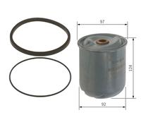 BOSCH Filtro de aceite DAF SOLARIS BOVA 12,6 9,2 0120310085 1310891 5021185679