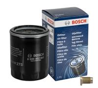 BOSCH Filtro De Aceite Para Fiat Bravo II 1.4 Con Tornillo De Drenaje