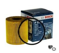 BOSCH Filtro De Aceite Para Peugeot 207 CC 1.6 16V 206 Citroën C2 C3 I