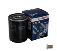 BOSCH Filtro de Aceite Pestillo Plegable Cárter para Fiat Barchetta 183 1.8 16V