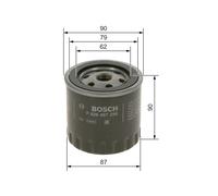 BOSCH Filtro de aceite PEUGEOT CITROËN TALBOT 1,4 1,1 110956 5000735 5406243