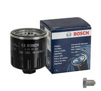 BOSCH Filtro De Aceite Tapa De Tornillo De Cárter Para VW Polo 6N1 60 1.4 75 1.6