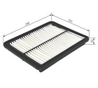 BOSCH Filtro de aire KIA 2,5 2,4 281133E000 281133E500