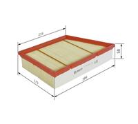 BOSCH Filtro de aire LAND ROVER 2,2 2,0 FA3408 LR029078 LR161844