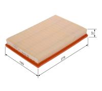 BOSCH Filtro de aire VW 1,4 0,8 030129620F