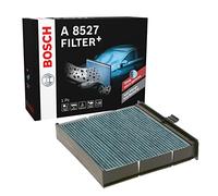 BOSCH Filtro de habitáculo 0 986 628 527 Filtro de carbón activado Altura: 46 Ancho: 236,5 Longitud: 238 Compatible con RENAULT SCÉNIC II JM0/1 GRAND SCÉNIC II JM0/1