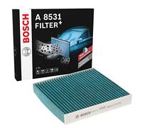 BOSCH Filtro de habitáculo 0 986 628 531 Filtro de carbón activado Altura: 30 Ancho: 187 Longitud: 194,5 Compatible con FIAT 500 312 500 C 312 500e Panda Hatchback 312, 319 New 500 Cabrio 332