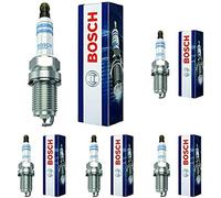 Bosch FR7KI332S - Bujías de Níquel Doble Iridio, Paquete de 5