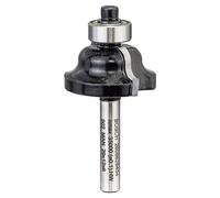 Bosch Fresa de perfil 6 mm, R1 4 mm, D1 28,6 mm, B 8 mm, L 12,4 mm, G 54 mm, 2608628454