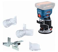 BOSCH Fresadora plegable inalámbrica GKF 18V-8, 06016C2000