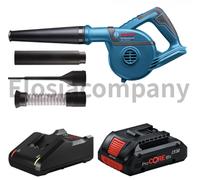 Bosch GBL 18V-120 Kit de soplador inalámbrico profesional con cargador de...