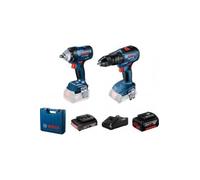 Bosch GDS 18V-400+GSB 18V-50 1 x 2.0 Ah - 1 x 5.0 Ah