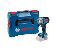 Bosch GDS 18V-450 HC Professional Destornillador de Impacto 18V, 450 Nm, Portaherramientas 1/2", 2300 RPM, Mango Pistola, Negro/Azul