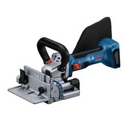 Bosch GFF18V-086N 18V Brushless Biscuit Joiner - Herramienta de extracción sin cables para juntas de accuración, Adjustable Cutting Depth, Dust Extraction Port, Diseño ergonómico para la fabricación