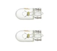 Bosch Glühlampe 1987301052 | Bombillas de coche de larga duración - Tipo de enchufe W2, 1x9,5d - Paquete de 2 bombillas de repuesto para coche
