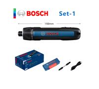 (Bosch GO3 Set1) Destornillador inalámbrico de 3,6 V, batería de iones de litio, taladro inalámbrico recargable