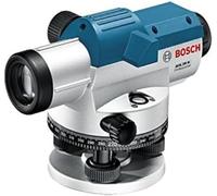 Bosch GOL 20 G + GR 500 + BT 160 Nivel de línea 100m - Nivelador láser (Nivel de línea, Azul, Plata, 5/8", IP54, 100 m, 1,6 mm/m)