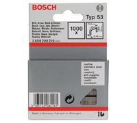 Bosch Professional 2 609 200 216 - Grapa de alambre fino tipo 53-11,4 x 0,74 x 10 mm (pack de 1000)