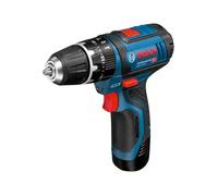 Bosch GSB 12V-15 Professional Taladro Percutor con 2x2.0Ah Li-ion