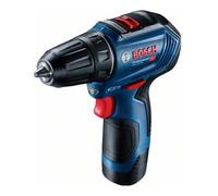 Bosch GSR 12 V-30 Taladro/atornillador a batería (2× GBA 12V 2.0 Ah + GAL 12V-40 + (Brushless))