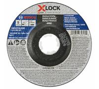 Bosch GWX27AL500 5 In. x .1/4 In. X-LOCK Arbor Type 27 24 Grit Metal Grinding Abrasive Wheel