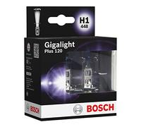Bosch H1 Plus 120 Gigalight Lámparas para faros - 12 V 55 W P14,5s - Lámparas x2