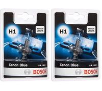 Bosch H1 Xenon Blue Lámpara para faros, 12 V 55 W P14, 5s, Lámpara x1 (Paquete de 2)