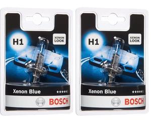Bosch H1 Xenon Blue Lámpara para faros, 12 V 55 W P14, 5s, Lámpara x1 (Paquete de 2)