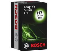Bosch Bombilla halógena H7 Longlife Daytime 12V 55W luz alta 3700K