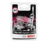BOSCH LÃ¡mpara H7 Plus 150 Gigalight halÃ³gena para SEAT: Ibiza, Leon, Altea, Toledo, Cordoba, Ateca, Exeo, Arona, Alhambra, Arosa (Ref: 1 987 301 431)