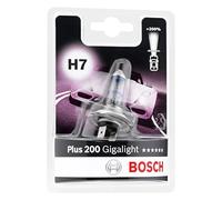 Bosch H7 Plus 200 Gigalight Lámpara para faros, 12 V 55 W PX26d, Lámpara x1