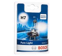 BOSCH Lámpara H7 Pure Light halógena para SEAT: Ibiza, Leon, Altea, Toledo, Cordoba, Ateca, Arona, Exeo, Alhambra, Arosa (Ref: 1 987 301 012)