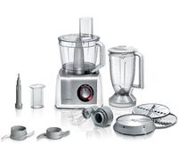 Bosch MC812S814 robot de cocina 1250 W 3,9 L Acero inoxidable, Blanco