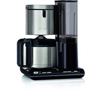 Bosch Hausgeräte TKA8A683 Styline Cafetera de filtro, jarra térmica, ajuste automático, tiempo de preparación (1 L), 1100 W, color negro